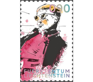 100. Geburtstag Oskar Werner - Liechtenstein 2022 - 0.90 Swiss Franc