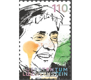 100. Geburtstag Oskar Werner - Liechtenstein 2022 - 1.10 Swiss Franc