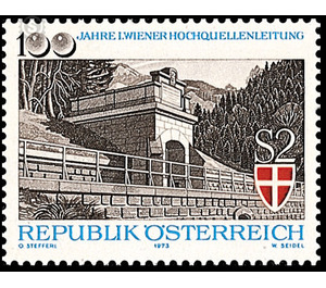 100 years  - Austria / II. Republic of Austria 1973 - 2 Shilling