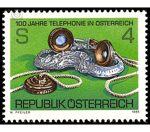 100 years  - Austria / II. Republic of Austria 1981 - 4 Shilling