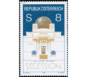 100 years  - Austria / II. Republic of Austria 1998 - 8 Shilling
