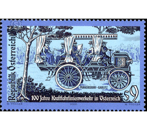 100 years  - Austria / II. Republic of Austria 2000 - 9 Shilling