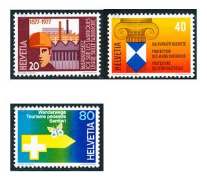 100 years factory law  - Switzerland 1977 Set