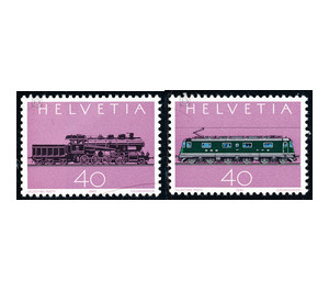 100 years Gotthardbahn  - Switzerland 1982 Set