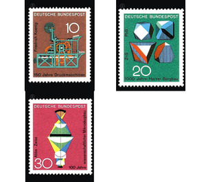 100 years in Progress in technology and science  - Germany / Federal Republic of Germany 1968 Set