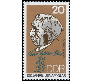 100 years Jenaer Glas  - Germany / German Democratic Republic 1984 - 20 Pfennig