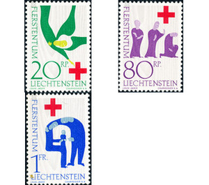 100 years  - Liechtenstein 1963 Set