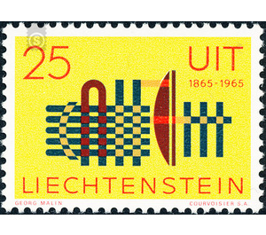 100 years  - Liechtenstein 1965 - 25 Rappen