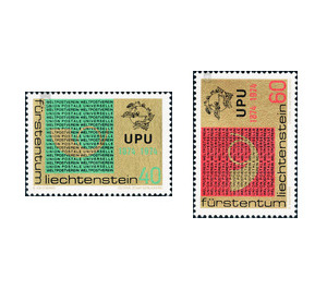 100 years  - Liechtenstein 1974 Set