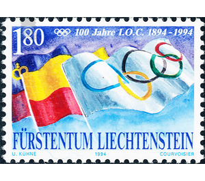 100 years  - Liechtenstein 1995 - 180 Rappen