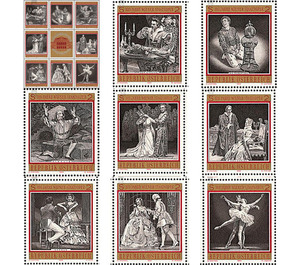 100 years Opera Vienna  - Austria / II. Republic of Austria 1969 Set