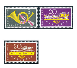 100 years  - Switzerland 1949 Set