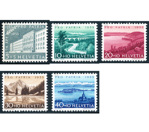 100 years  - Switzerland 1955 Set