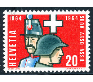 100 years  - Switzerland 1964 - 20 Rappen