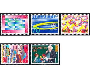 100 years  - Switzerland 1996 Set