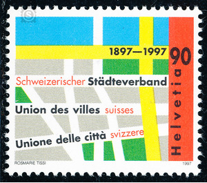 100 years  - Switzerland 1997 - 90 Rappen