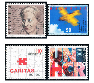 100 years  - Switzerland 2001 Set