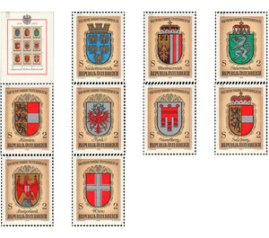 1000 years Austria  - Austria / II. Republic of Austria 1976 Set