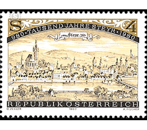 1000 years  - Austria / II. Republic of Austria 1980 - 4 Shilling