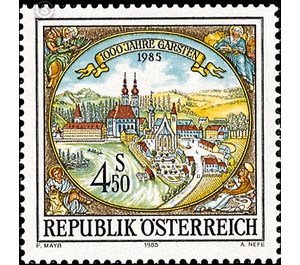 1000 years  - Austria / II. Republic of Austria 1985 - 4.50 Shilling