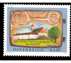 1000 years  - Austria / II. Republic of Austria 2003 - 87 Euro Cent