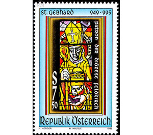 1000th anniversary of death  - Austria / II. Republic of Austria 1995 - 7.50 Shilling