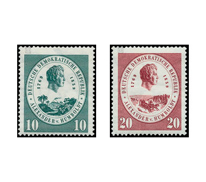 100th anniversary of Alexander von Humboldt's death  - Germany / German Democratic Republic 1959 Set