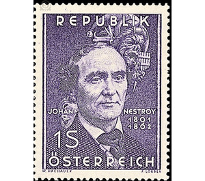 100th anniversary of death  - Austria / II. Republic of Austria 1962 - 1 Shilling