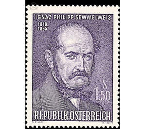 100th anniversary of death  - Austria / II. Republic of Austria 1965 - 1.50 Shilling