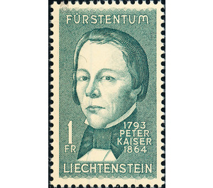 100th anniversary of death  - Liechtenstein 1964 - 100 Rappen