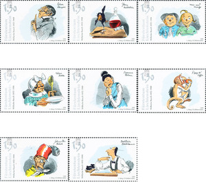 100th anniversary of death  - Liechtenstein 2008 Set