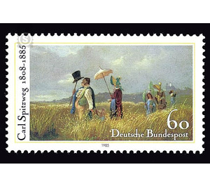 100th anniversary of death of Carl Spitzweg  - Germany / Federal Republic of Germany 1985 - 60 Pfennig