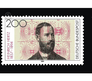 100th anniversary of death of Heinrich Hertz  - Germany / Federal Republic of Germany 1994 - 200 Pfennig