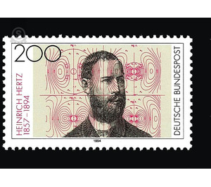 100th anniversary of death of Heinrich Hertz  - Germany / Federal Republic of Germany 1994 - 200 Pfennig