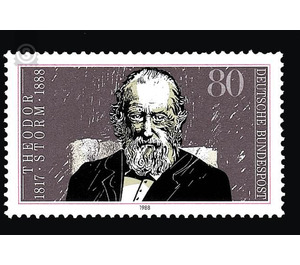 100th anniversary of death of Theodor Storm  - Germany / Federal Republic of Germany 1988 - 80 Pfennig