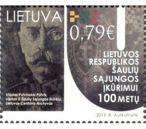 100th anniversary of Modern Lithuanian Institutions - Lithuania 2019 - 0.79