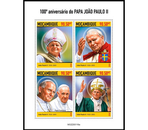 100th Anniversary of the Birth of John Paul II - East Africa / Mozambique 2020