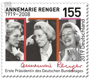 100th Birthday Annemarie Renger  - Germany / Federal Republic of Germany 2019 - 155 Euro Cent