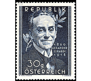 100th birthday  - Austria / II. Republic of Austria 1950 - 30 Groschen