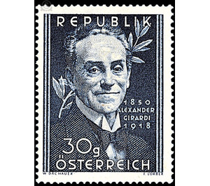 100th birthday  - Austria / II. Republic of Austria 1950 - 30 Groschen
