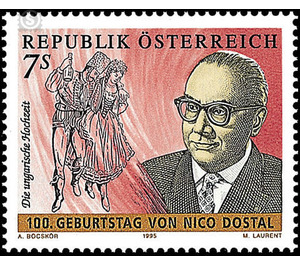 100th birthday  - Austria / II. Republic of Austria 1995 - 7 Shilling