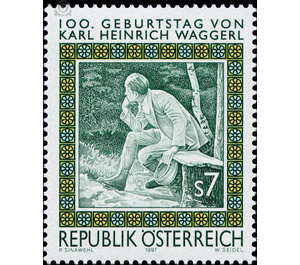 100th birthday  - Austria / II. Republic of Austria 1997 - 7 Shilling