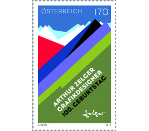 100th birthday  - Austria / II. Republic of Austria 2014 - 170 Euro Cent