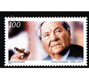 100th birthday of Carlo Schmidt  - Germany / Federal Republic of Germany 1996 - 100 Pfennig