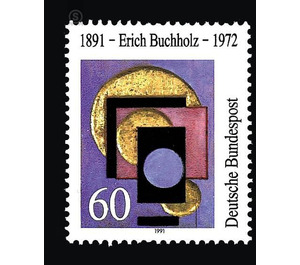 100th birthday of Erich Buchholz  - Germany / Federal Republic of Germany 1991 - 60 Pfennig