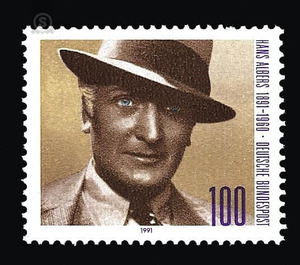 100th birthday of Hans Albers  - Germany / Federal Republic of Germany 1991 - 100 Pfennig