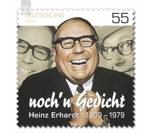 100th birthday of Heinz Erhardt  - Germany / Federal Republic of Germany 2009 - 55 Euro Cent