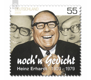 100th birthday of Heinz Erhardt  - Germany / Federal Republic of Germany 2009 - 55 Euro Cent
