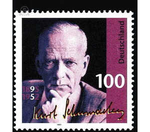 100th birthday of Karl Schumacher  - Germany / Federal Republic of Germany 1995 - 100 Pfennig