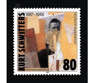 100th birthday of Kurt Schwitters  - Germany / Federal Republic of Germany 1987 - 80 Pfennig